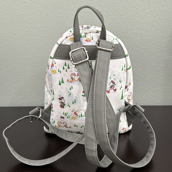 Loungefly Disney Mickey & Friends Snow Day Mini Backpack - Picture 4 of 10